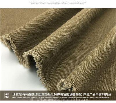 廠家現貨 全棉16安染色帆布 手袋鞋材沙發純棉帆布環保棉布布料