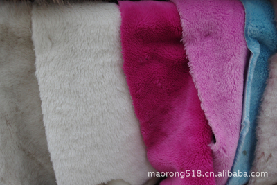 【廣東廣州庫存平板毛絨布料 庫存小毛皮 鞋材面料】價格,廠家,圖片,庫存紡織品,廣州市白云區石井宏恒毛絨布行-