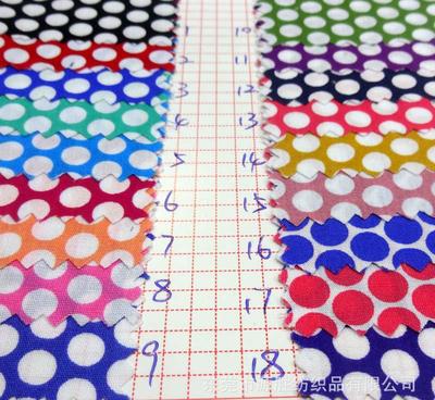 【廠家直銷 現(xiàn)貨 全棉印花 印白色大圓點(diǎn) 服裝鞋材裝飾面料JY】?jī)r(jià)格_廠家_圖片
