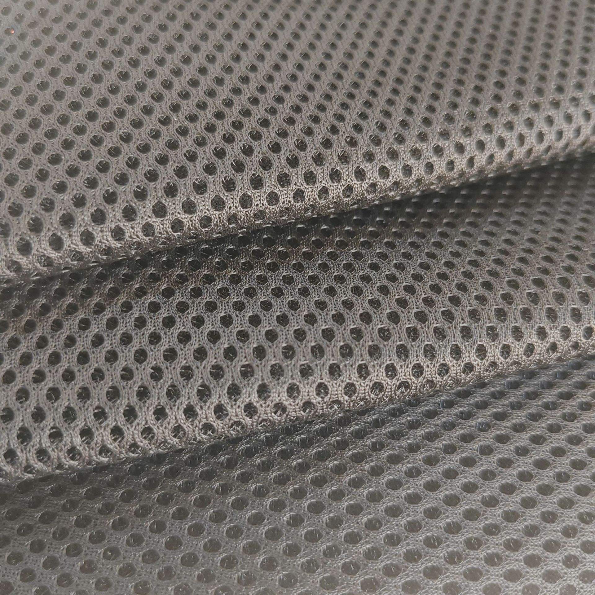 三明治網(wǎng)布230克280克紡織面料適用于書包內(nèi)襯高爾夫球袋頭盔鞋材-阿